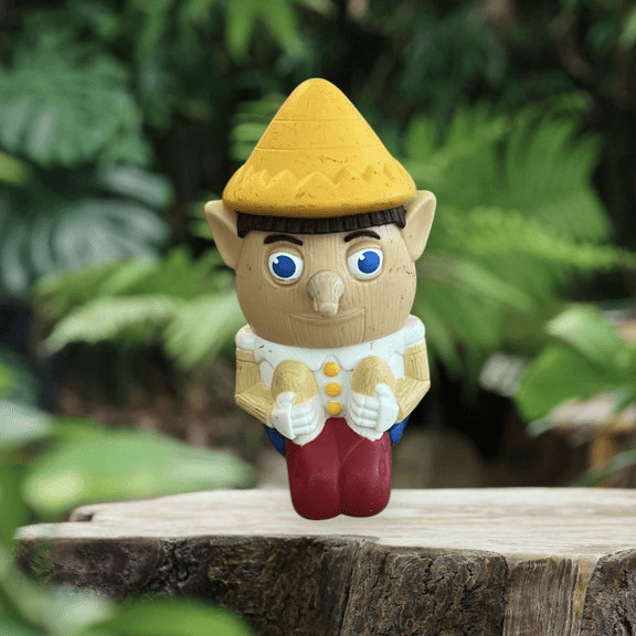 CAKE TOPPER Shrek The Third Pinocchio SITTING Rare Figure Figurine Charm