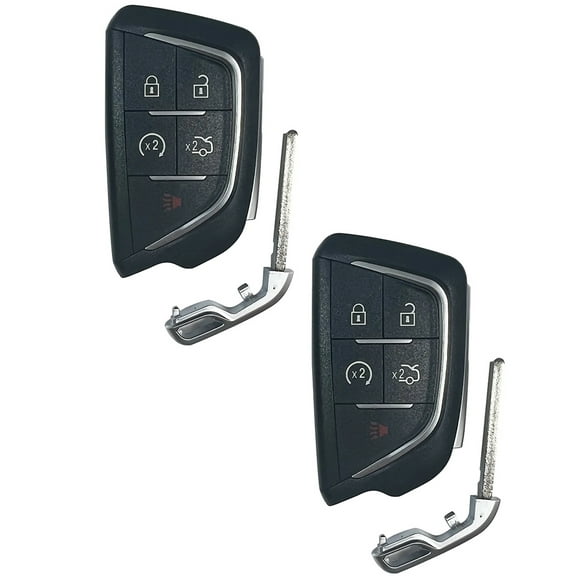 2PCS Car Key Remote For 2020 2021 Cadillac CT4 CT5 Remote YG0G20TB1YG