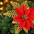 thumbnail image 5 of Aurorax Christmas Decorations Outdoor,Artificial Christmas Wreath Pre-Assembled Realistic Waterproof Winter Decorations for Home, 5 of 7