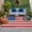 Red Blue, variant on American Flag Outdoor Rug 3x5 Ft, Non Slip Washable Area Rug, Blue Red USA Flag Patio Rugs Carpet Runner, Large Floor Mat for Indoor/Outdoor Deck Porch Camping