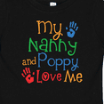 thumbnail image 4 of Inktastic Nanny and Poppy Love Me Grandkid Boys or Girls Baby T-Shirt, 4 of 5
