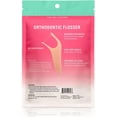 thumbnail image 2 of .Orthodontic flosser suitable for braces 60 pieces/package, 2 packs and curved dental picks 90 pieces, 2 of 4