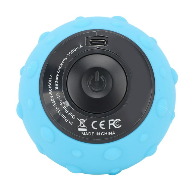 Vibrating Massage Ball, Portable Deep Tissue Muscle Massager with 5 Gears, Relieve Muscle Tension, Soothe Sore Muscles, Compact and Versatile for Waist, Legs, Arms, and Feet