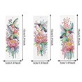 thumbnail image 2 of Pintura Diamantes Bookmark 3pcs FLEAR BIRDE 5D DIY CON PENDENTES, 2 of 9