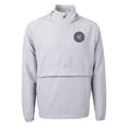 thumbnail image 2 of Men's-Cutter & Buck  Gray New York City FC Charter Eco Recycled Full-Zip Anorak Jacket, 2 of 3