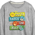 thumbnail image 3 of Pokémon - Kanto Starters - Youth Long Sleeve Graphic T-Shirt, 3 of 5