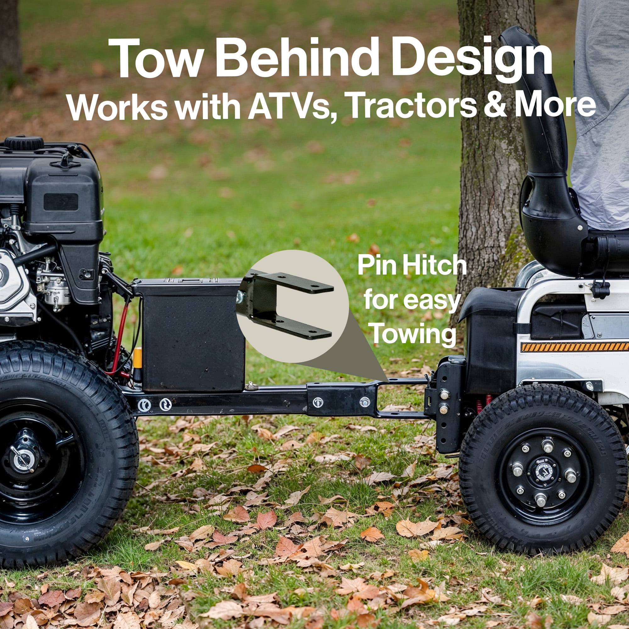 SuperHandy Tow-behind Leaf Blower