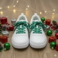 thumbnail image 5 of Lunxisen 8 pcs Christmas Themed Printed Flat Printed Shoelaces,Shoe Laces for Sneakers, Designer Fun Shoestring, 5 of 9