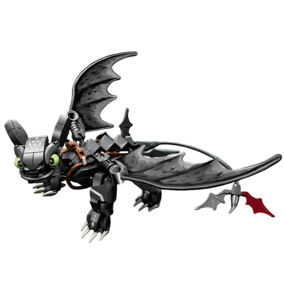 Remocguys Dragon Building Sets Compatible with Lego Animals Night Fury Moveable Parts Collection Decor for Adults Boys 408PCS