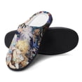 thumbnail image 4 of Genshin Impact Women's Cotton Home Shoes, Trendy Printed Slippers Thick Plush Warm House Slippers 9-10(40-41), 4 of 8