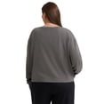 thumbnail image 5 of Lee® Women's Plus Relaxed Crew Sweatshirt, Sizes 0X-4X, 5 of 7
