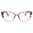 thumbnail image 2 of Women 2-tone bold marble print reading glasses - Spring Hinge Clear Lens Reader +2.75, 2 of 4