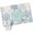 Aqua, variant on 2x3 Ft Entryway Area Rug, Coastal Kitchen Rug Runner Washable Floor Mat, Blue Starfish Teal Green Conch Ocean Coral Non Slip Indoor Door Mat Throw Carpet for Bathroom Living Room Bedroom