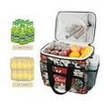 thumbnail image 3 of Wreath Merry Christmas Insulated Lunch Bag 15L Cooler Box for Women Men Work Camping Beach Travel, 3 of 7