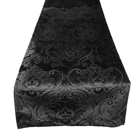 

Velvet Embossed Victorian Damask Table Runner