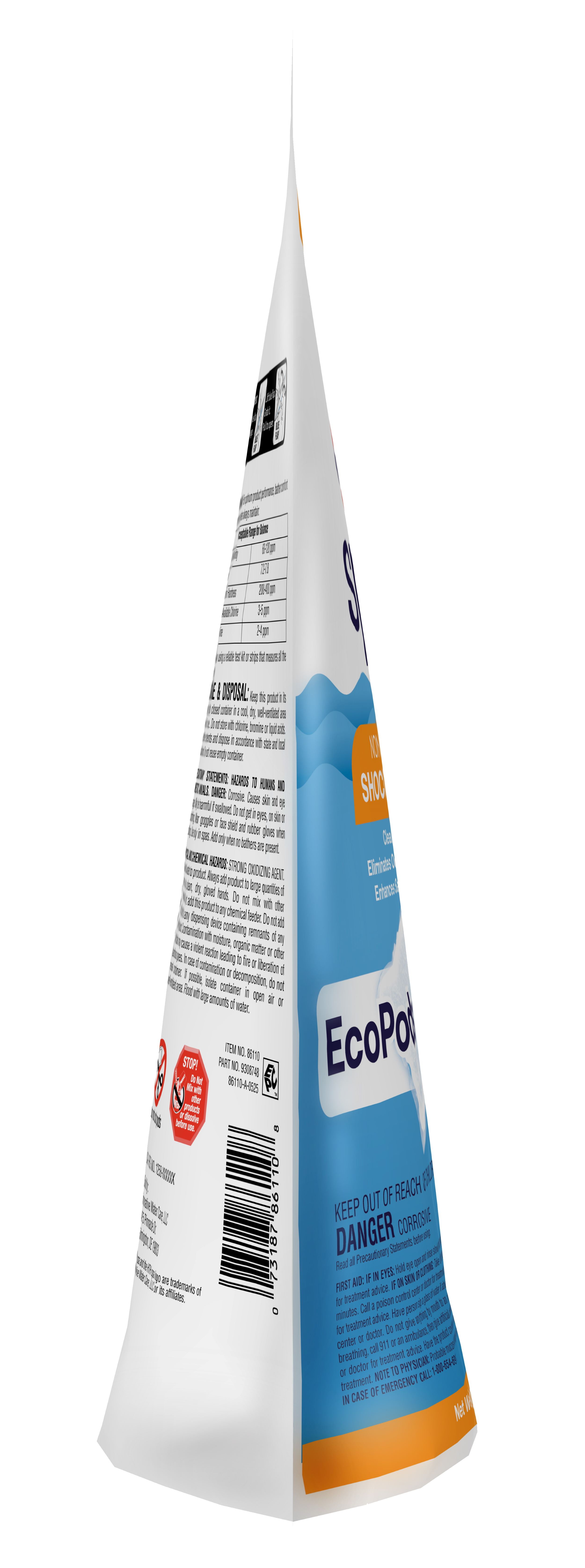 HTH Spa Care EcoPod Non-Chlorine Oxidizer - Effervescent Water Treatment Pods, 2 lb