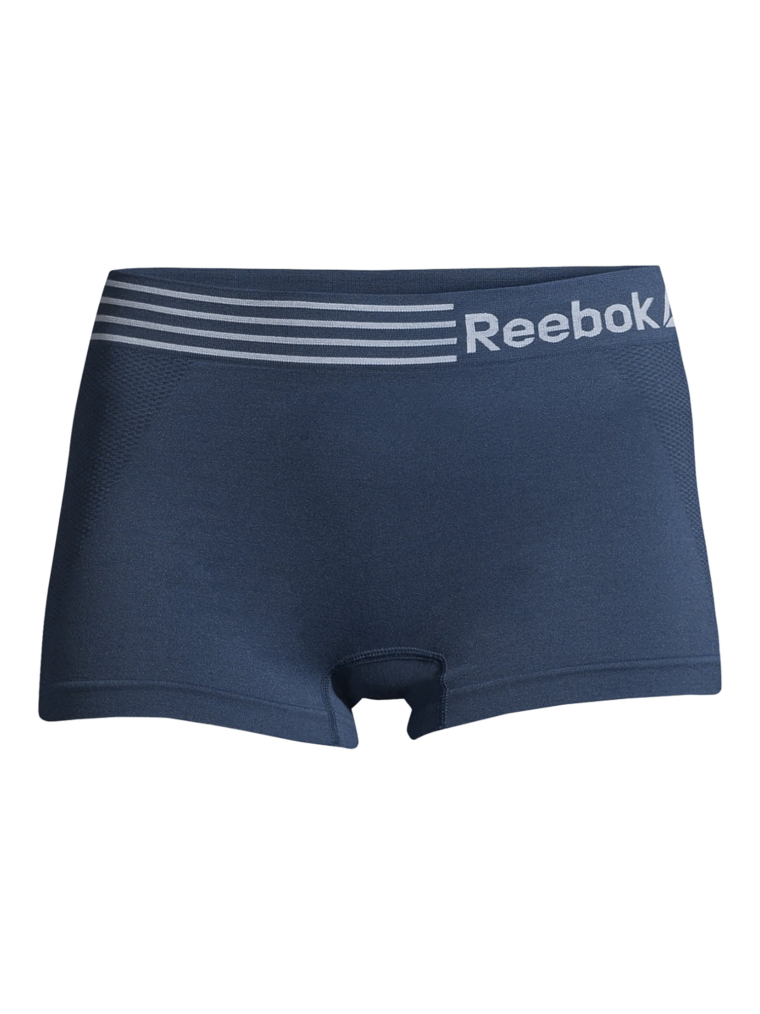 Reebok Women's Underwear Seamless Boyshort Panties, 4-Pack 