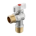 thumbnail image 1 of HLONK 1pc Angle Stop Valves Water Shut Off Angle Valves for Faucet or Toilet Installation, 1 of 8