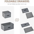 thumbnail image 6 of 4-Tier Fabric Storage Chest | Foldable, Lightweight for Easy Moving, 6 of 6