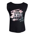 thumbnail image 1 of Blusa George Talla G Estampado Localizado Negro, 1 of 4