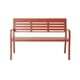 thumbnail image 2 of Banca para exterior Torino Estilo Industrial Color Terracota Gaia Herbs Torino, 2 of 6