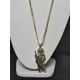 thumbnail image 2 of Collar de San Judas tadeo de oro laminado de 18 kilates, cadena dorada, 2 of 7