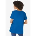 thumbnail image 2 of Woman Within Plus Size Perfect Short-Sleeve Keyhole Tee, 2 of 6