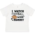thumbnail image 3 of Inktastic I Watch Football with My Mommy Boys Baby T-Shirt, 3 of 5