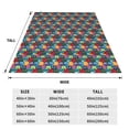 thumbnail image 3 of Sikiie Funny Owls Ultra-Soft Micro flannel Blanket Luxury All Seasons Warm Blanket for Bedding Sofa and Travel (4 sizes)-40"x30", 3 of 7