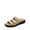 NUDE, variant on Women's Slide Sandals Comfortable Arch Support Flat Sandals Slip On Casual  Adjustable Strap Casual Sandals