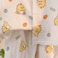 thumbnail image 4 of xaweyi Infant Toddler Baby Boy Clothes Fall Winter Outfit Long Sleeve Crewneck Sweatshirt Top Casual Pants Set,Sizes 18-24 Months, 4 of 4