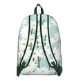 thumbnail image 2 of Floral Sunflower Pattern Backpack – Aesthetic Bloom Design, Large Capacity Canvas Bookbag with Anti-theft Features for Students, 2 of 2