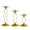 TYPE1, variant on Efavormart 13" Gold Moon Shaped Metal Pillar Candle Holder Centerpiece, Tealight Hurricane Candlestick Stand