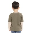 thumbnail image 7 of Wonder Nation Toddler Boys Hangdown Graphic Tee with Long Sleeves, Sizes 12M-5T, 7 of 7