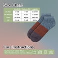 thumbnail image 5 of BambooMN Unisex Rayon from Bamboo Classic Casual Ankle Socks - Assortment B - Medium - 4 Pairs, 5 of 5