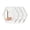 C, variant on Qyaukm 3-Pack Clear Hexagon Self-Adhesive Hooks, No Drill Wall Mounted Hangers for Towels, Robes, Keys, Bags, Kitchen, Bathroom, and Bedroom