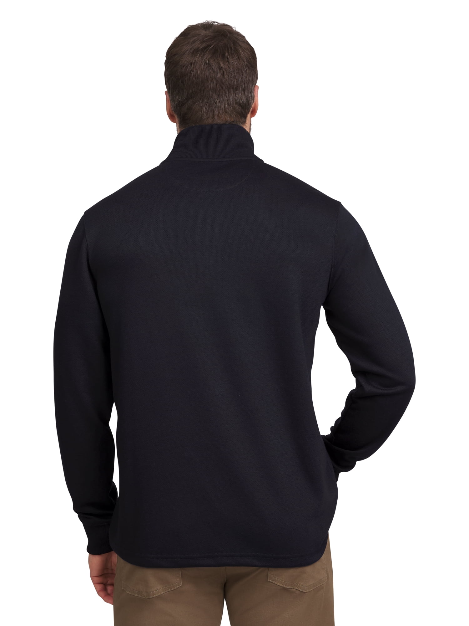 Chaps Men's & Big Men's Camden Quarter Zip Knit Sweater, Sizes S-2XL