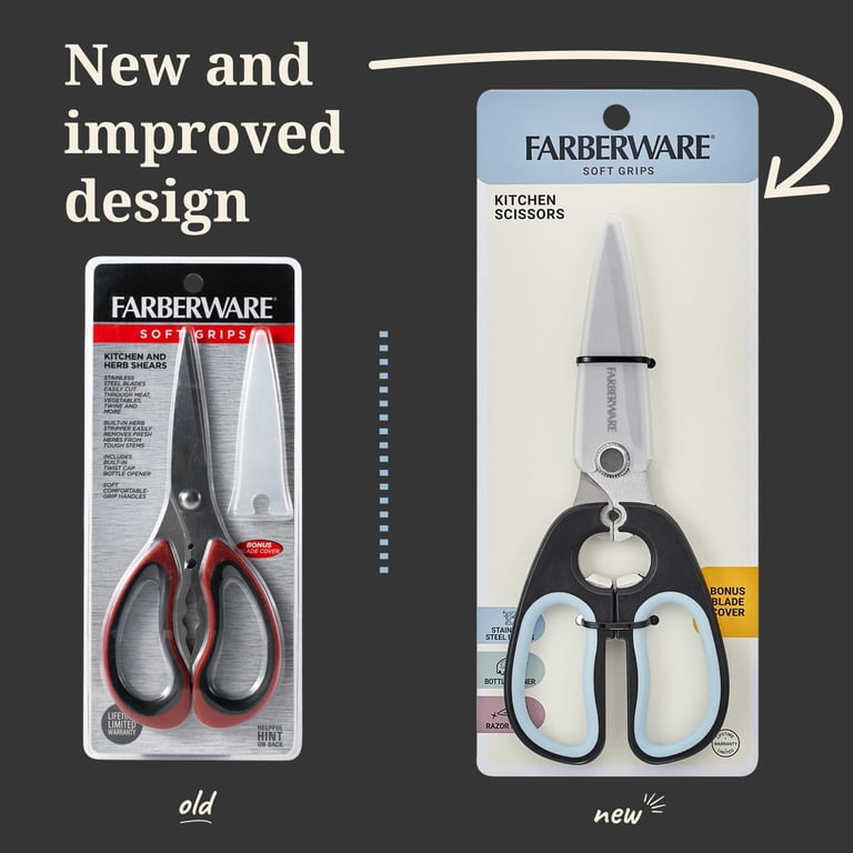 Farberware Soft Grip Kitchen Shears with Herb Stripper photo 7