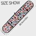thumbnail image 3 of Dailycode Double Sided Oven Mitt with Loop Heat Resistant Kitchen Long Potholders 7" x 35" Strawberry Blueberry Raspberry, 3 of 6