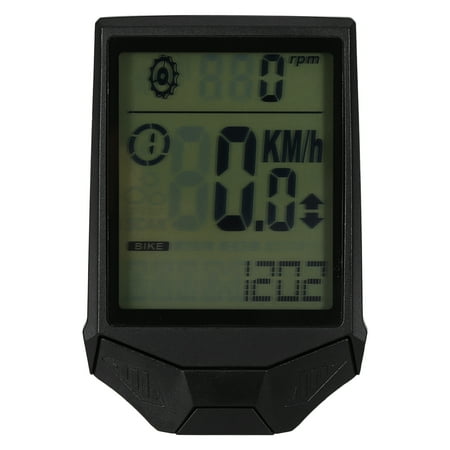 bike computer with cadence and speed
