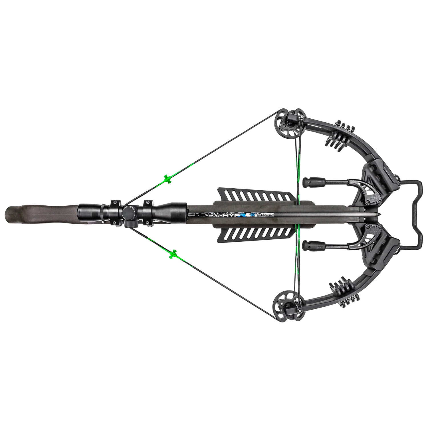 Killer Instinct Lethal 405 Crossbow Bow Archery Pro Package with 3 Bolts, Camo