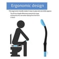 thumbnail image 3 of Butt Wiper,Toilet Aids for Wiping Tool and Butt Cleaner Bath Brush Long Handle - Bottom Buddy Wiping, 3 of 5
