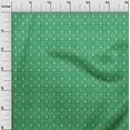 thumbnail image 3 of oneOone Cotton Poplin Green Fabric Tribal Fabric For Sewing Printed Craft Fabric By The Yard 42 Inch Wide, 3 of 4