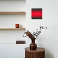thumbnail image 7 of 3dRose, Black, Red, Black Gradient Color, 13x13 Wall Clock, 7 of 7