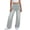 01 Light Blue, variant on Women's Straight Leg Jeans, Vintage Washed Stretchy High Waisted Chic Streetwear Casual Denim Pants with Pockets