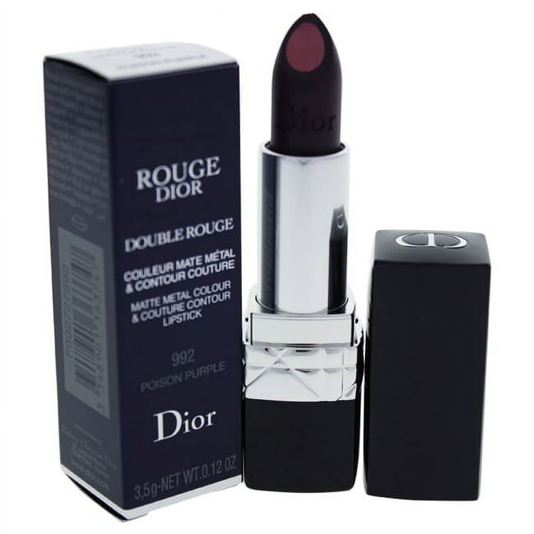 Christian Dior Rouge Dior Double Rouge Matte Metal Color Lipstick