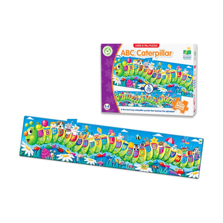 The Learning Journey Long & Tall Puzzles - ABC Caterpillar