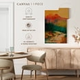 thumbnail image 5 of Elephant Stock Northern Essence Ak Wall Art - Vertical Canvas Wall Art - Dining Room Wall Decor - Nature Canvas - Orange And Green Decor By Marion Rose - 16" x 24", 5 of 8