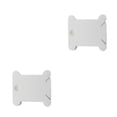 thumbnail image 3 of Matsuzay 50 Pieces Thread Winding Board Embroidery String Winder Knitting Organizer Wire Plate Crosstitch Spool Quilting Sewing uno 2Conjunto, 3 of 6