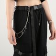 thumbnail image 3 of Jeans Chain Layered Alloy Solid Color Fashion Pendant Pants Chain Trouser Chain, 3 of 8